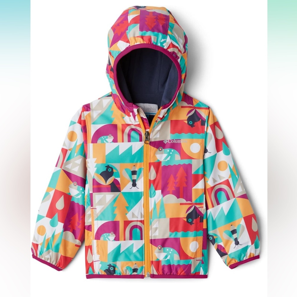 Columbia mini pixel wind jacket